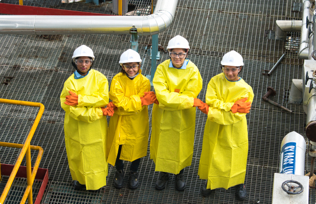 Commissioned 2 identical Flexi Fuel, All-Women-Run Caustic Soda Flakes Plants 